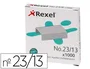Rexel Grapas 23/13 Galvanizadas Caja de 1000