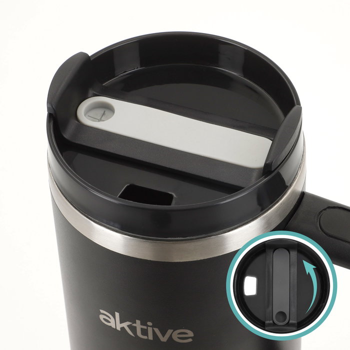 AKTIVE Vaso Térmico Acero Inox