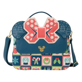 Disney by Loungefly Bandolera Mickey and Minnie Holiday