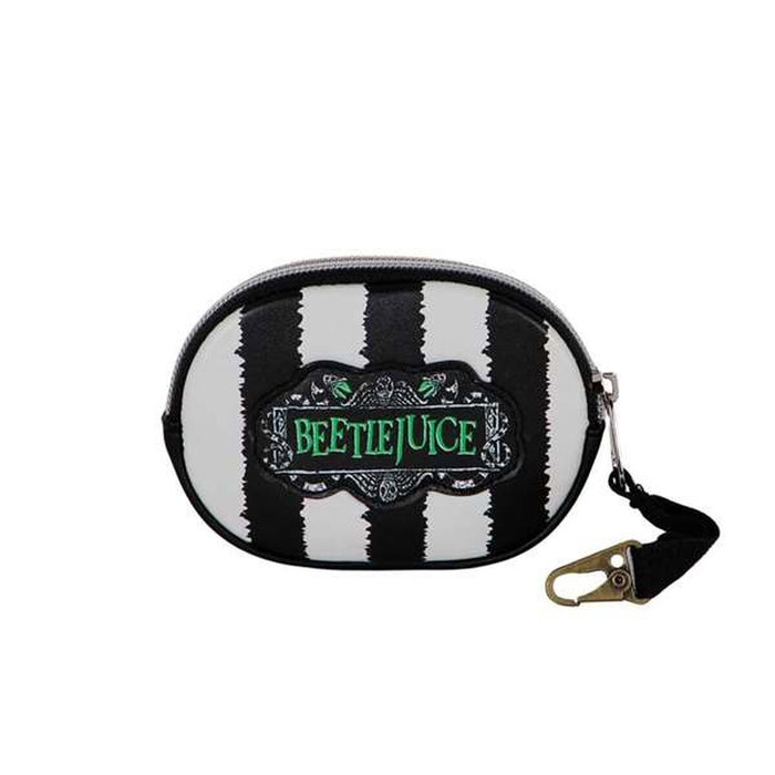 Karactermania Monedero Pill Beetlejuice Stripes Blanco