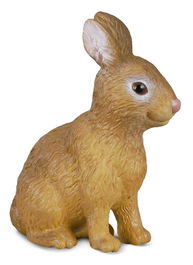 Collecta Conejo Réplica a Escala 88002 S Animales del Bosque Juguete Educativo +3 Años