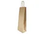 Blanca Bolsa Kraft Basika Natural Reciclado 90 gr Asa Retorcida T/L 320x140x400 mm