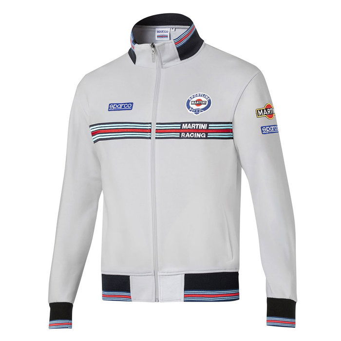 Sparco S01278MRGR6XXX Sudadera Martini-R Con Cremallera Gris Talla XXXL 100% Algodón Sparco S01278MRGR6XXX Sudadera Martini-R Con Cremallera Gris Talla XXXL 100% Algodón