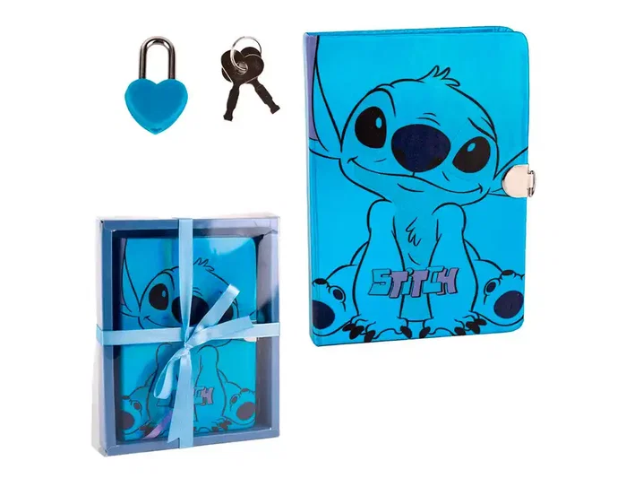 Cerdá Diario Caja Stitch Azul