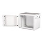 ROLINE Armario de pared Basic Plus 9HE 19 pulgadas, 600x450 mm, gris