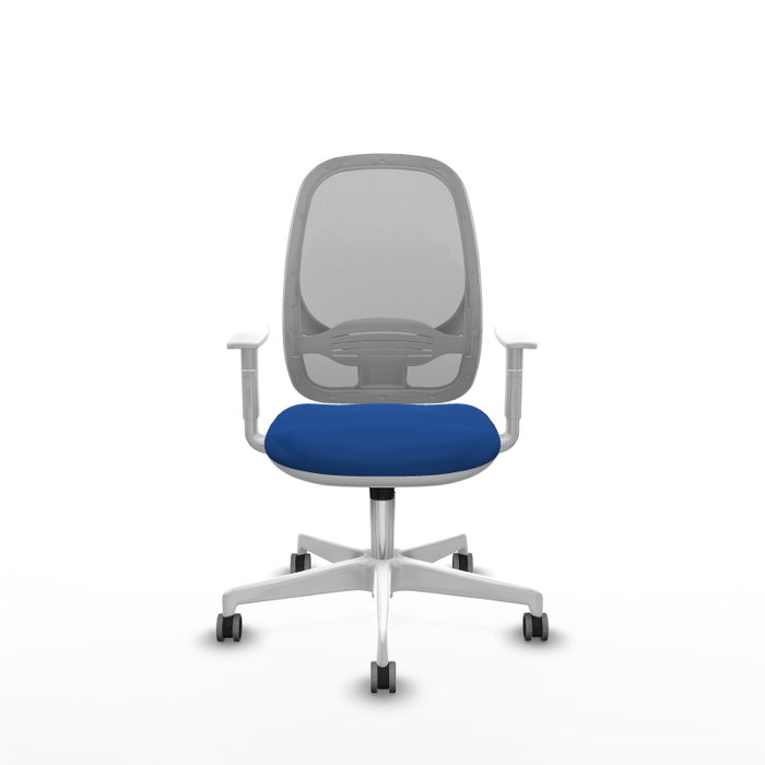 PIQUERAS Y CRESPO Silla de oficina Cilanco con mecanismo Sincro, Azul y Gris PIQUERAS Y CRESPO Silla de oficina Cilanco con mecanismo Sincro, Azul y Gris