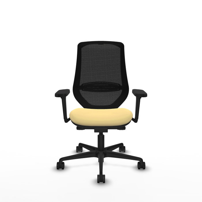 PIQUERAS Y CRESPO Silla de oficina Mardos con mecanismo Sincro/Traslack, Crema y Negro PIQUERAS Y CRESPO Silla de oficina Mardos con mecanismo Sincro/Traslack, Crema y Negro