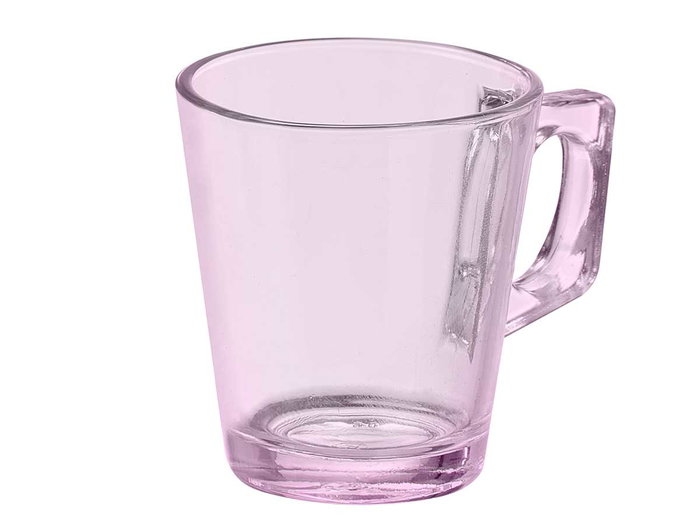 VIVALTO Taza de Café de Vidrio Surtida 6 Colores 85 ml (Pack de 72) VIVALTO Taza de Café de Vidrio Surtida 6 Colores 85 ml (Pack de 72)