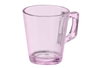 VIVALTO Taza de Café de Vidrio Surtida 6 Colores 85 ml (Pack de 72)