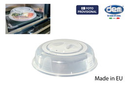 Inde Tapa Protectora para Microondas Transparente "Montera" 28 cm (27.8 x 27.9 x 7.8 cm) (24 Unidades)