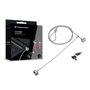 Conceptronic CNBSLOCK15T Candado de doble cabezal para portátil de 1,5m