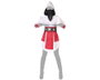Atosa Disfraz Ninja Mujer Adulto Blanco XS-S