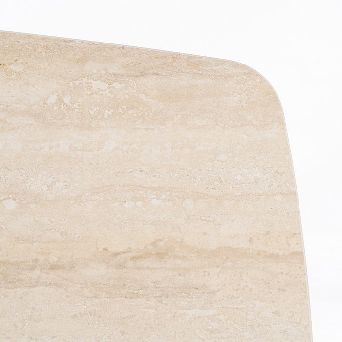 Mesa Centro Travertino 120 X 60 X 42 cm