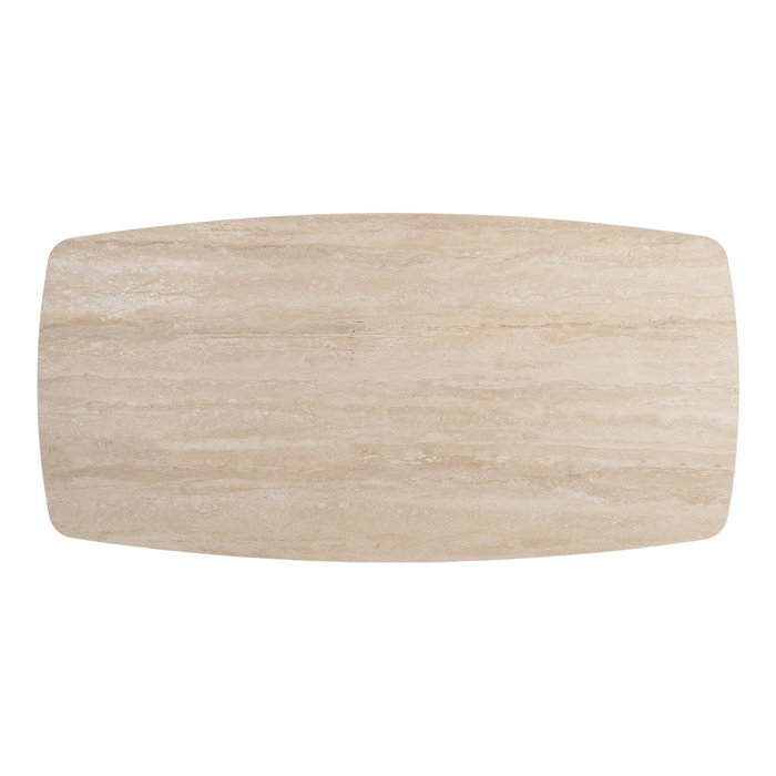 Mesa Centro Travertino 120 X 60 X 42 cm