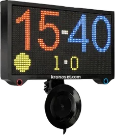 Kronoset Marcador Digital Schwarz (AG007) para Pádel y Tenis Sin Contacto