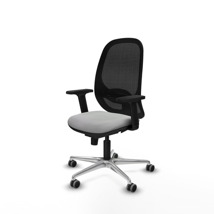 PIQUERAS Y CRESPO Silla de oficina Cilanco Gris claro y Negro PIQUERAS Y CRESPO Silla de oficina Cilanco Gris claro y Negro