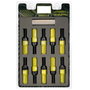 OMP Juego de 20 Tornillos con Protector de Aluminio Amarillo M12x1.25