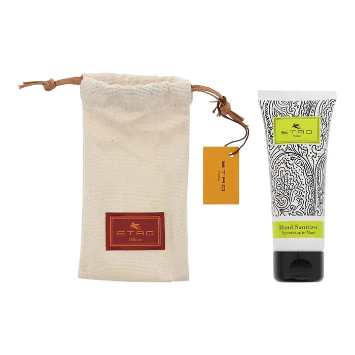 Etro Set Pegaso: Gel Desinfectante de Manos 75 ml y Bolsa de Tela Etro Set Pegaso: Gel Desinfectante de Manos 75 ml y Bolsa de Tela
