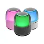 Mars Gaming Altavoz MS-FLOW Negro 15W RGB 360° Bluetooth 5.3 Reproducción MicroSD Portátil para PC y Fiestas