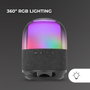 Mars Gaming MS-FLOW Altavoz Bluetooth RGB 360º Negro 15W