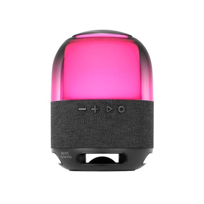 Mars Gaming MS-FLOW Altavoz Bluetooth RGB 360º Negro 15W