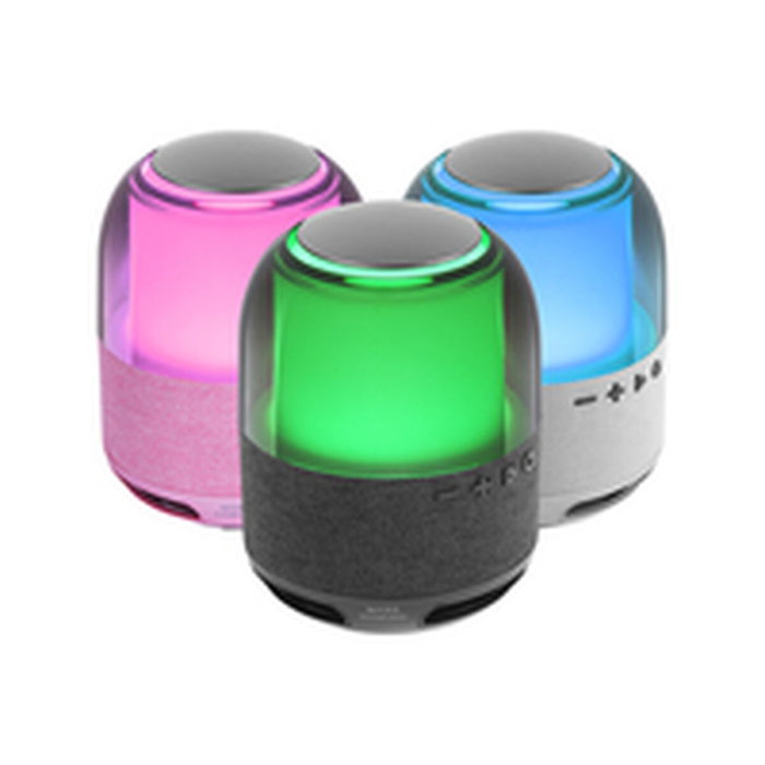 Mars Gaming MS-FLOW Altavoz Bluetooth RGB 360º Negro 15W