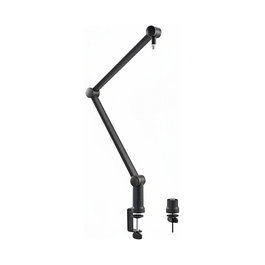LogiLink Brazo Profesional para Micrófono ZUB microphone poor Pro negro