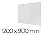 Nobo Pizarra Blanca Infinity Sin Marco Acero Lacado Magnética 1200x900 mm