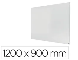 Nobo Pizarra Blanca Infinity Sin Marco Acero Lacado Magnética 1200x900 mm
