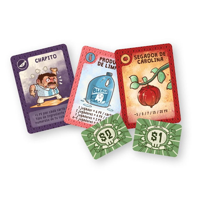 Morning ¡Cómo Pica! Juego de Mesa PEGI 10 Subastas a la Baja 3-5 Jugadores 10+ Años