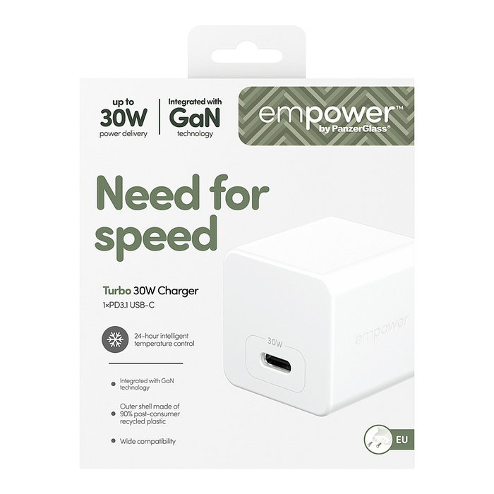 PanzerGlass empower Turbo 30W Charger USB-C Blanco