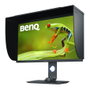 BenQ SW321C Monitor de 32 Pulgadas 4K UHD IPS para Diseño Gráfico con 99% DCI-P3, USB-C 60W, Altavoces, HDR10, Pivote y Altura Ajustable, Gris