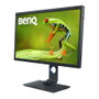 BenQ SW321C Monitor de 32 Pulgadas 4K UHD IPS para Diseño Gráfico con 99% DCI-P3, USB-C 60W, Altavoces, HDR10, Pivote y Altura Ajustable, Gris