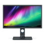BenQ SW321C Monitor de 32 Pulgadas 4K UHD IPS para Diseño Gráfico con 99% DCI-P3, USB-C 60W, Altavoces, HDR10, Pivote y Altura Ajustable, Gris