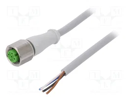 MURRELEKTRONIK Cable para sensores M12 hembra recto 5m 4 pines