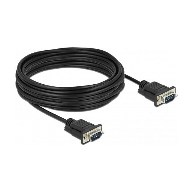 DeLOCK Cable Serie RS-232 D-Sub 9 Macho a Macho 10 m DeLOCK Cable Serie RS-232 D-Sub 9 Macho a Macho 10 m