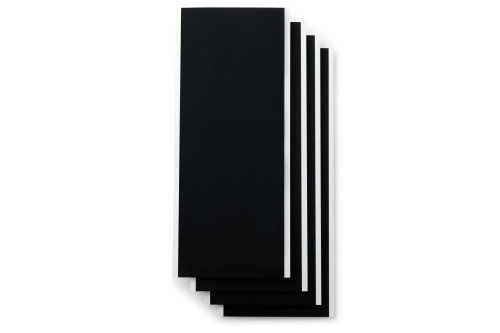 Cricut 2009443 Etiqueta Autoadhesiva Permanente Negra para Smart Label, 4 Piezas