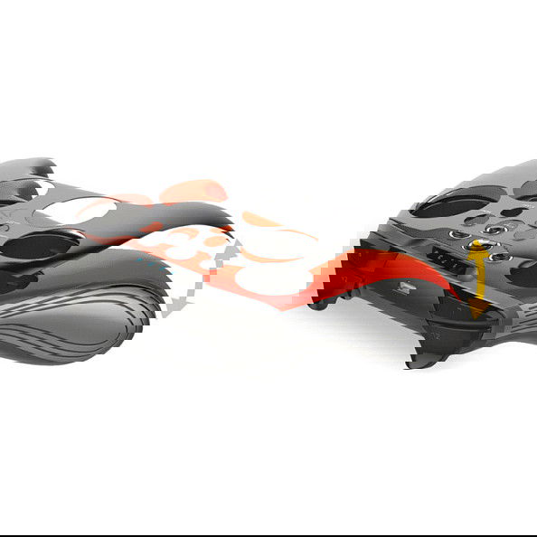 Steelplay JVASWI00065 Controlador Inalámbrico Programable para Nintendo Switch, PC, Android con 2 Fundas, Analógico, Negro/Azul/Rojo