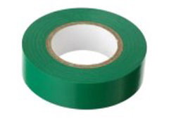 Cinta aislante Verde 10 m x 19 mm