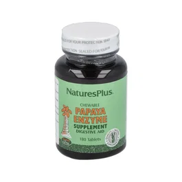 NATURES PLUS PAPAYA ENZIME 180 comprimidos masticables
