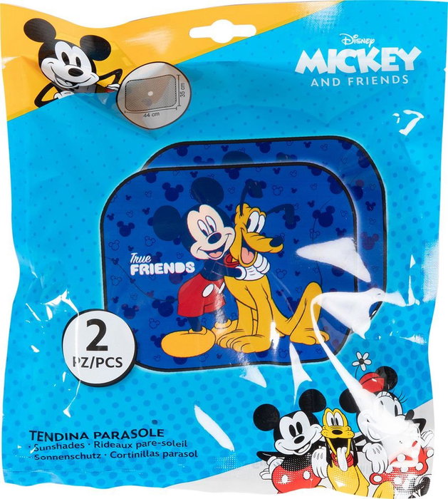 Disney Parasoles Laterales Mickey 44x35 cm Set 2 Piezas CZ10614 Protección UV
