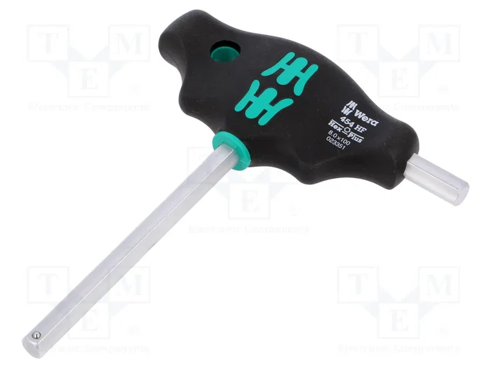 WERA Destornillador Allen HEX 8mm serie 400 WERA Destornillador Allen HEX 8mm serie 400