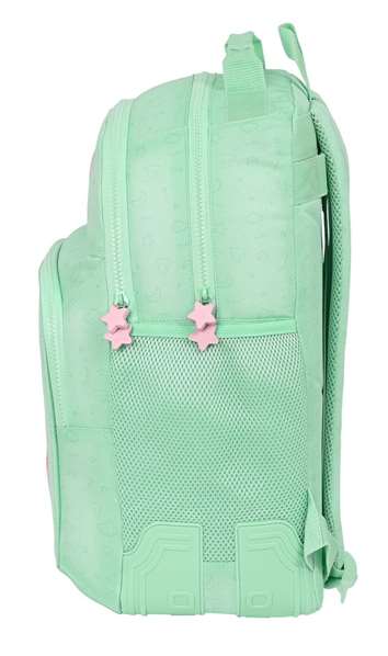 Safta Mochila doble adapt.carro reciclado BlackFit8 "Moon" 32x42x15 cm