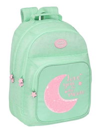 Safta Mochila doble adapt.carro reciclado BlackFit8 "Moon" 32x42x15 cm