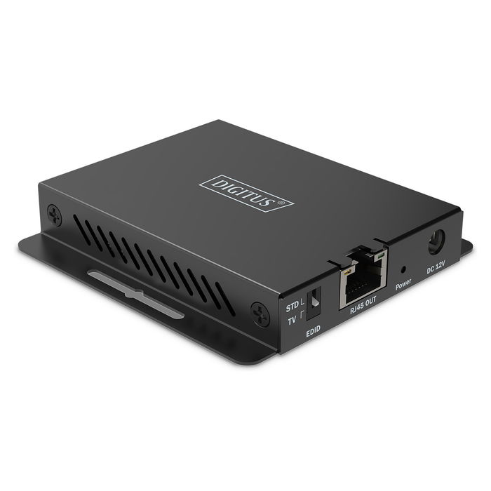 Digitus Extensor HDMI CAT6/CAT6A/CAT7 4K/120Hz 40m Transmisor y Receptor AV Alámbrico Negro HDCP 2.3