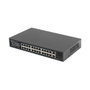 Lanberg RSFE-24P-2C-250 Switch Gigabit Ethernet No Administrado con 24 Puertos PoE+ y 2 Combo SFP