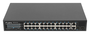 Lanberg RSFE-24P-2C-250 Switch No Administrado Gigabit PoE+ 1U Negro