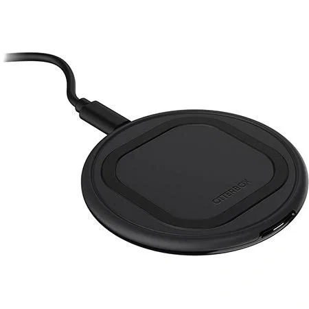 Otterbox Base de Carga Inalámbrica 10W - Almohadilla Qi con Adaptador de Pared EU 18W y Cable USB A a Micro USB - Negro Otterbox Base de Carga Inalámbrica 10W - Almohadilla Qi con Adaptador de Pared EU 18W y Cable USB A a Micro USB - Negro