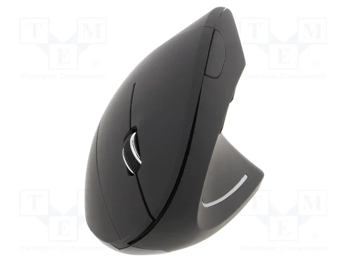 Gembird MUSW-ERGO-01 Ratón Ergonómico Inalámbrico Negro 6 Botones Gembird MUSW-ERGO-01 Ratón Ergonómico Inalámbrico Negro 6 Botones