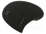 Gembird MUSW-ERGO-01 Ratón Ergonómico Inalámbrico Negro 6 Botones